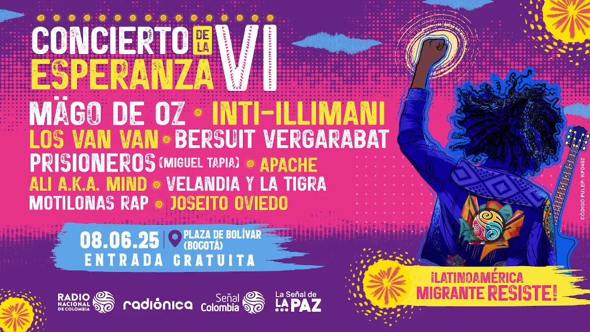 VI Concierto de la esperanza desde la Plaza de Bolívar VI Concierto de la esperanza desde la Plaza de Bolívar